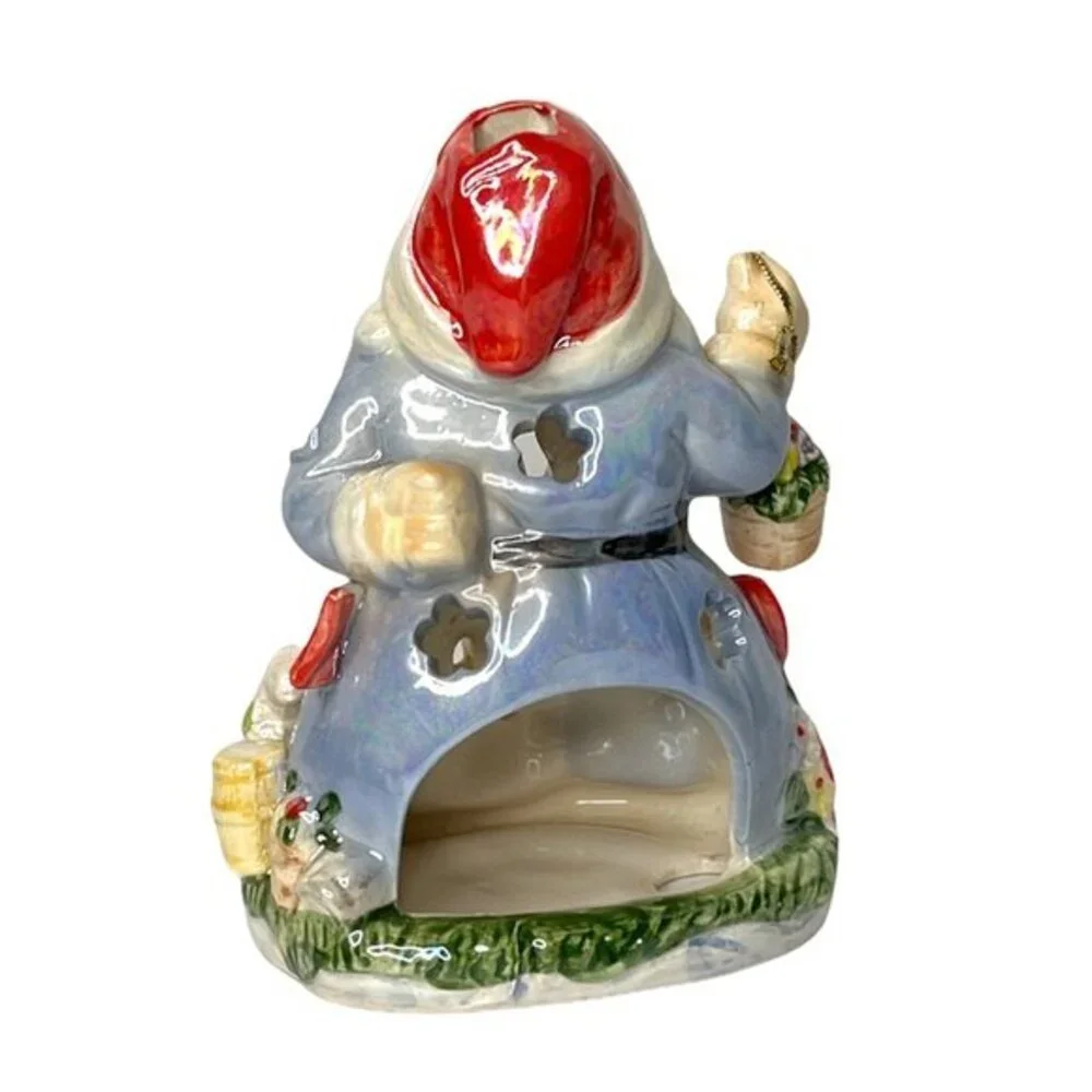 Disney Snow White Seven Dwarfs Ceramic Tealight Decor Shelf Sitter‎ Desk Decor